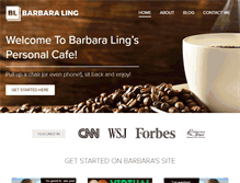 Tablet Screenshot of barbaraling.com
